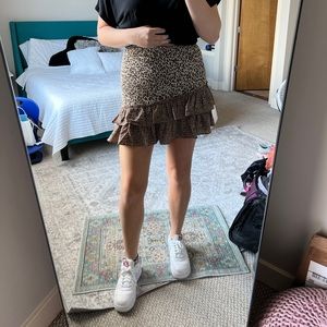 Cheetah skirt